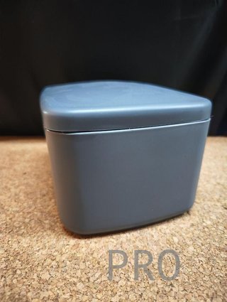 Scatola da bagno Wenko con coperchio Barcelona antracite