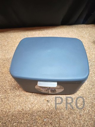 Scatola da bagno Wenko con coperchio Barcelona antracite