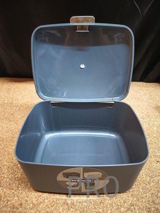 Scatola da bagno Wenko con coperchio Barcelona antracite