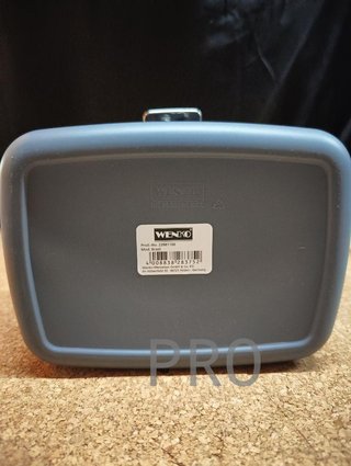 Scatola da bagno Wenko con coperchio Barcelona antracite
