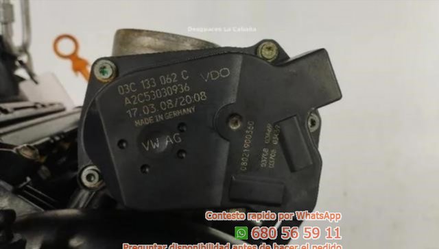 Volkswagen bud motor completo polo * cab Ref:95570