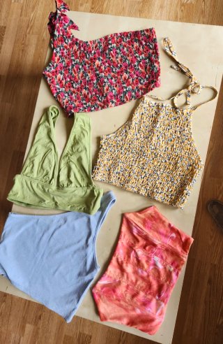 Lote 4 Tops Mujer Talla Única