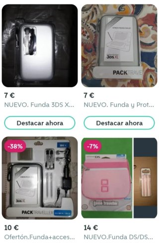 Nuevo. Protector Pantalla DSi XL