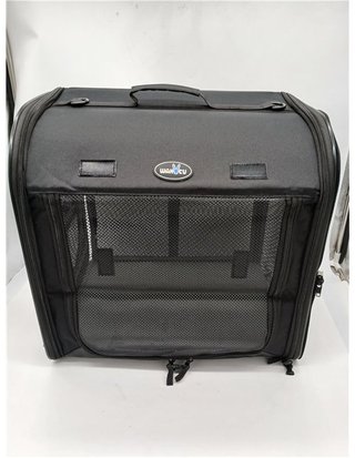 wakytu Transportador portátil 2 en 1 para Mascotas para Perros medianos - Gatos Grandes - 2 Gatos - Juego de jaulas Dobles de Viaje