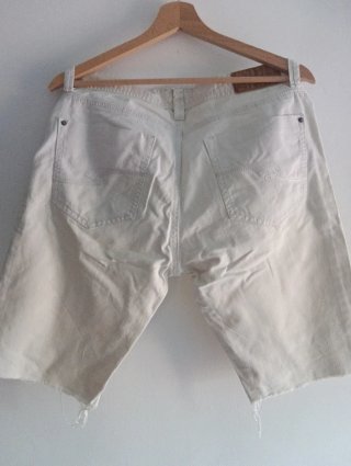 Shorts vaqueros blancos hombre Talla M