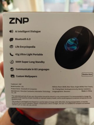 Traductor IA ZNP Z01 Bluetooth