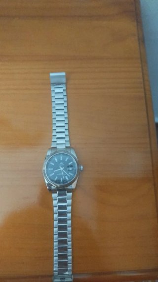 Reloj Lendin Plata Negro