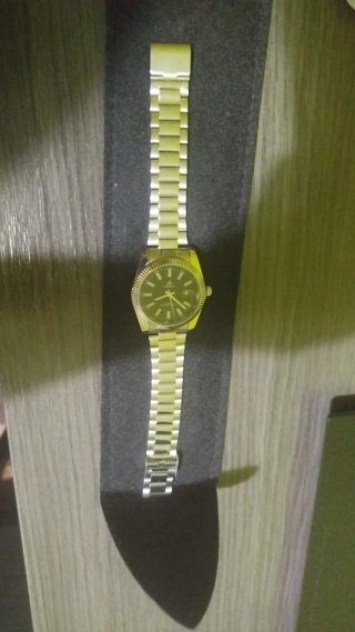 Reloj Lendin Plata Negro
