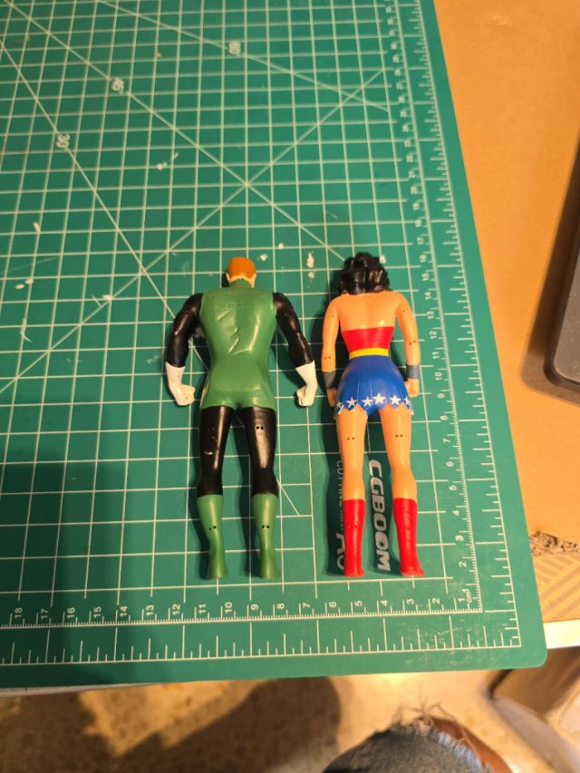 Wonder Woman y Green lantern Flexibles