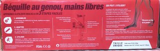 iWALK 2.0 Muleta Rodilla Manos Libres