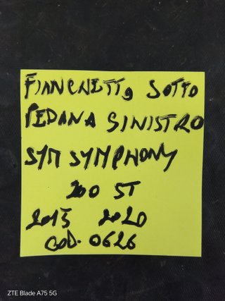 Fianchetto Sotto Pedana Sinistro Sym Symphony 200