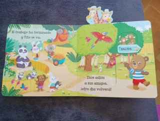 Cuento Osito Tito Vamos al Zoo
