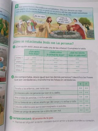 Revuela Religión católica, 3 primaria. Edén