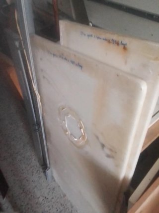 Mármoles de cocina blancos. Muebles de cocina y e