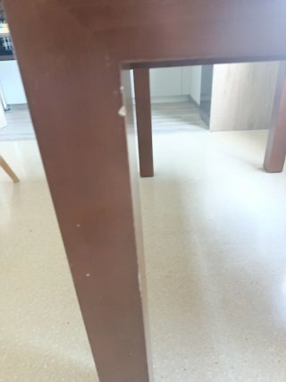 Mesa de comedor extensible hasta 240 cmt