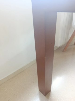 Mesa de comedor extensible hasta 240 cmt