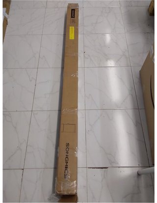 SONGMICS GSA165GY Tenda Laterale per Patio e Balcone - con Struttura - Protezione da Sole e Vento - Schermo per la Privacy - Colore Grigio