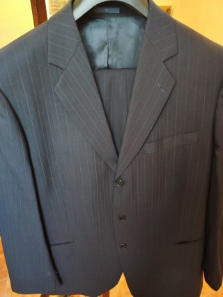 Traje de caballero CARAMELO azul marino