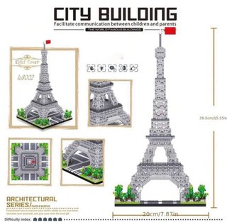 Bloques Construcción Torre Eiffel 3585 Piezas