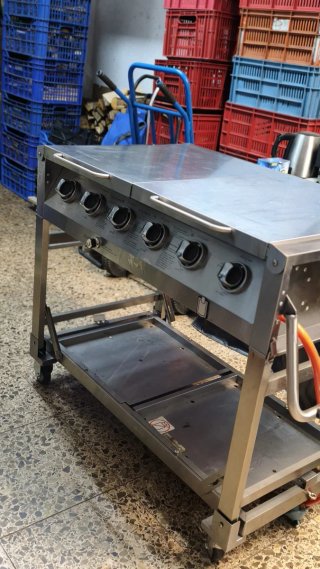 Barbacoa Gas Profesional 6 Fuegos