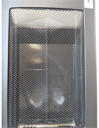 Cecotec Estufa de Gas Llama Azul Plegable ReadyWarm 4500 BlueFlame Foldable. 4200 W - 2 Niveles de Potencia - Encendido Piezoeléct