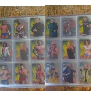 Álbum Cromos WWE Lamincards y Pressing Catch
