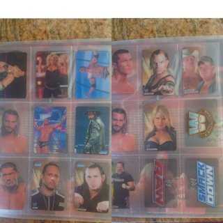 Álbum Cromos WWE Lamincards y Pressing Catch