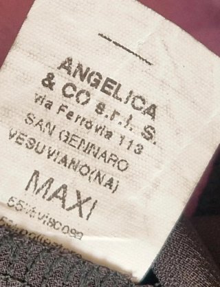 Maglietta Angelica donna nera con perline