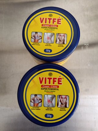 Lote 2 Cremas Vitfé para Dolor