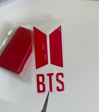 Vinilo Textil BTS Kpop
