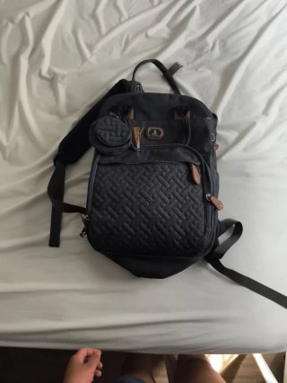 Mochila Maternidad Gris oscuro