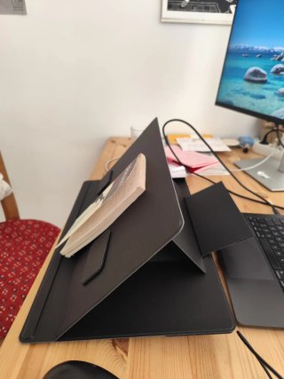 Soporte iPad/Libros Negro
