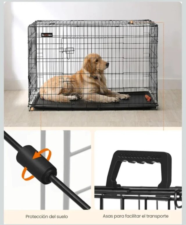 Feandrea - Jaula para perro plegable
