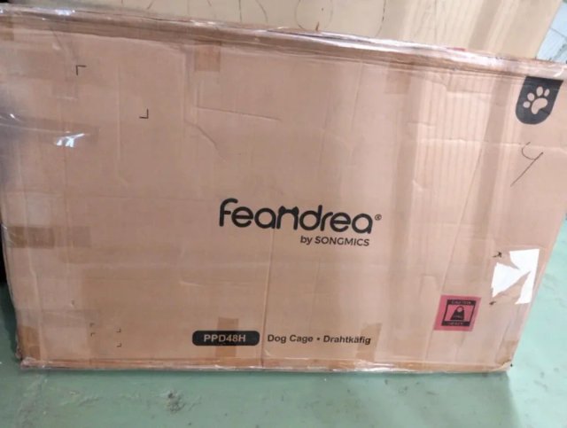 Feandrea - Jaula para perro plegable