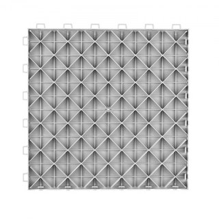 Losas de Garaje Interconectables, 12 x 12 x 0.53 pulgadas Paquete de 50 Losas para Cubrir el Suelo del Garaje, Losas de Suelo de Garaje de Textura Doble Cara Antideslizante, para Garajes, Sótanos,...