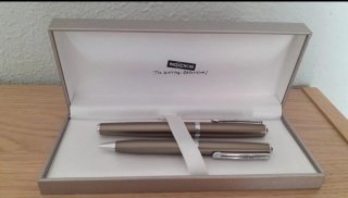 Set Bolígrafo y Pluma Inoxcrom