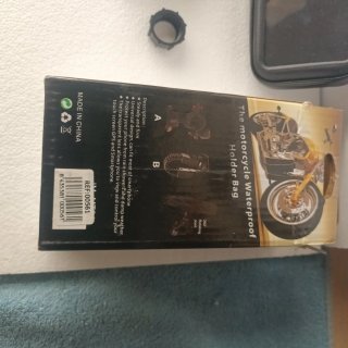 Soporte Móvil Impermeable Moto 5 Pulgadas