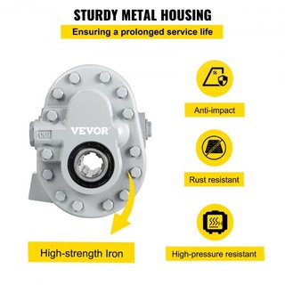 Bomba Hidráulica 16.6GPM Motor Hidráulico 540RPM Divisor de Troncos 2500PSI Divisor Hidráulico Puerto de Salida SAE 12 Bomba Hidráulica para Divisor de Troncos para Elevación de Puerta Trasera de ...