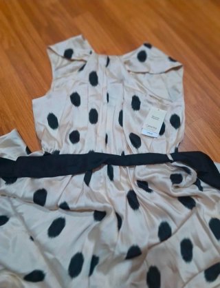 Vestido Mango lunares talla M
