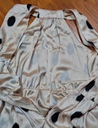 Vestido Mango lunares talla M
