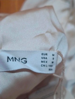 Vestido Mango lunares talla M