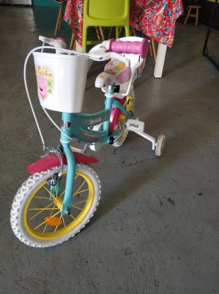Bicicleta infantil Peppa Pig