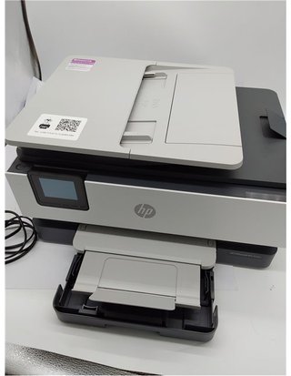 HP OfficeJet Pro 8122e - Stampante multifunzione professionale a colori A4 - Copia - Scanner - Fax mobile - Wi-Fi - Stampa ad alta qualità