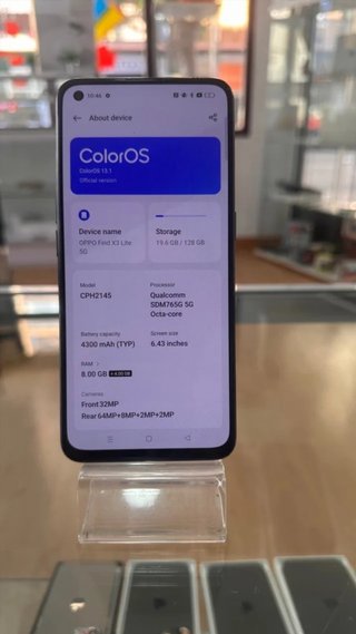 Oppo Find X3 Lite Gris 128GB 8GB RAM