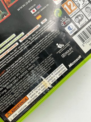 Xbox 360 Dragon Ball Raging Blast 2
