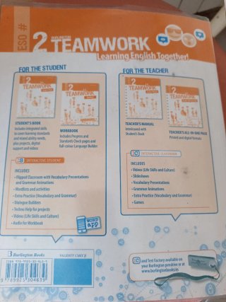 Libro Inglés Teamwork 2eso Wb (Spanish)