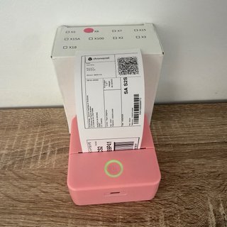 Mini Impresora Térmica Portátil Rosa