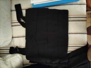 Conjunto tres piezas largo negro