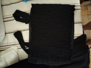 Conjunto tres piezas largo negro