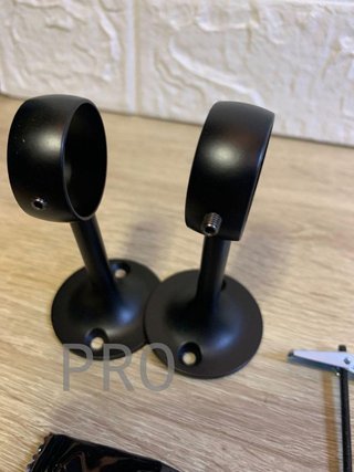 Set de 2 soportes ajustables de techo